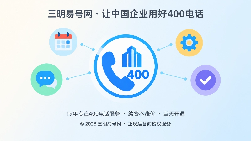 聚焦企业统一通信入口与配套管理要素的扁平化插画
